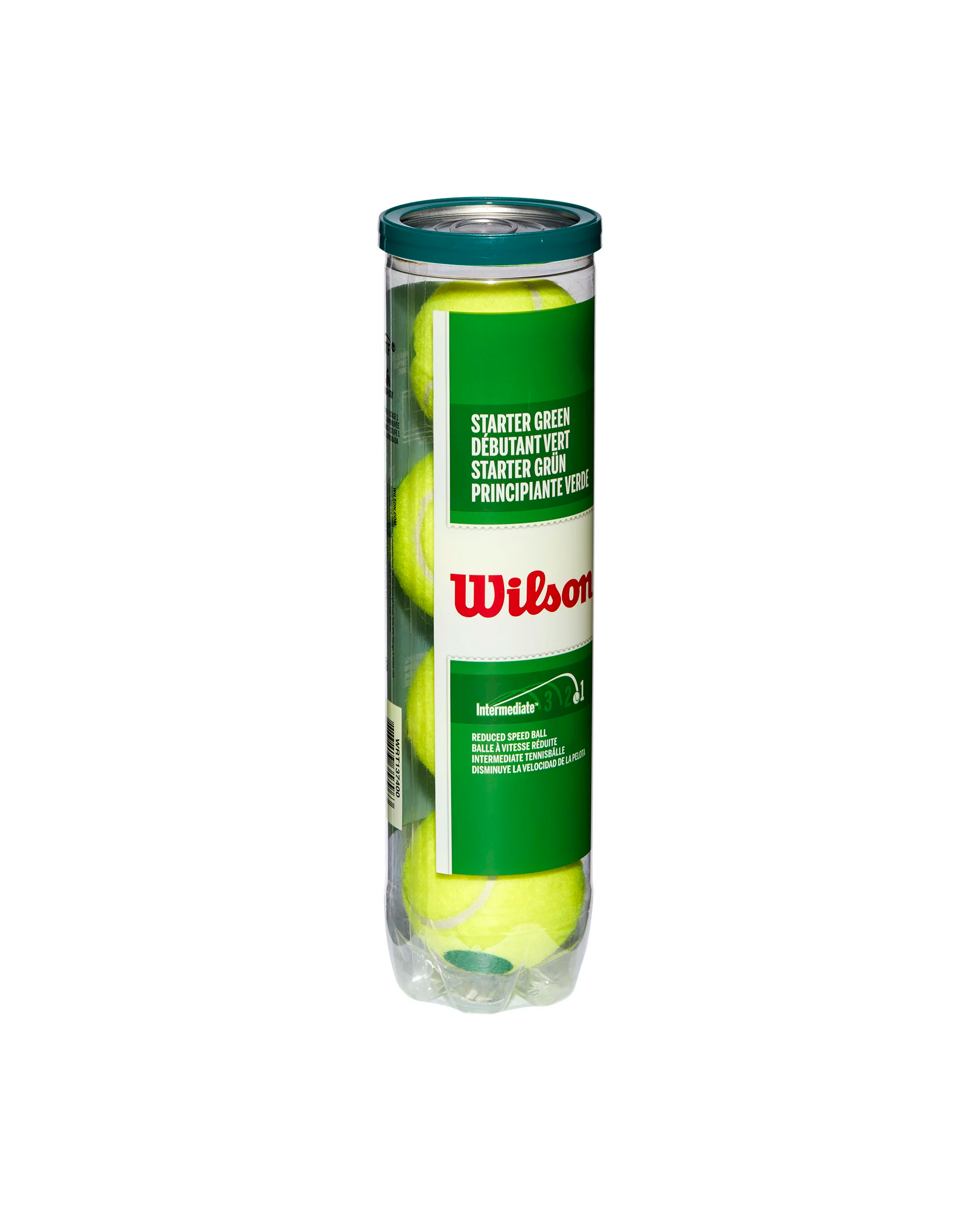 Wilson STARTER PLAY GREEN 4 BALL 18x4 balls – Court Coverage